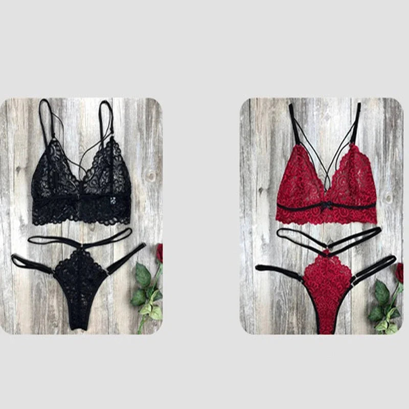 1 Set Hot Lace Strappy Teddy, Cut Out Backless Bodysuit, Women's Sexy Lingerie & Underwear
